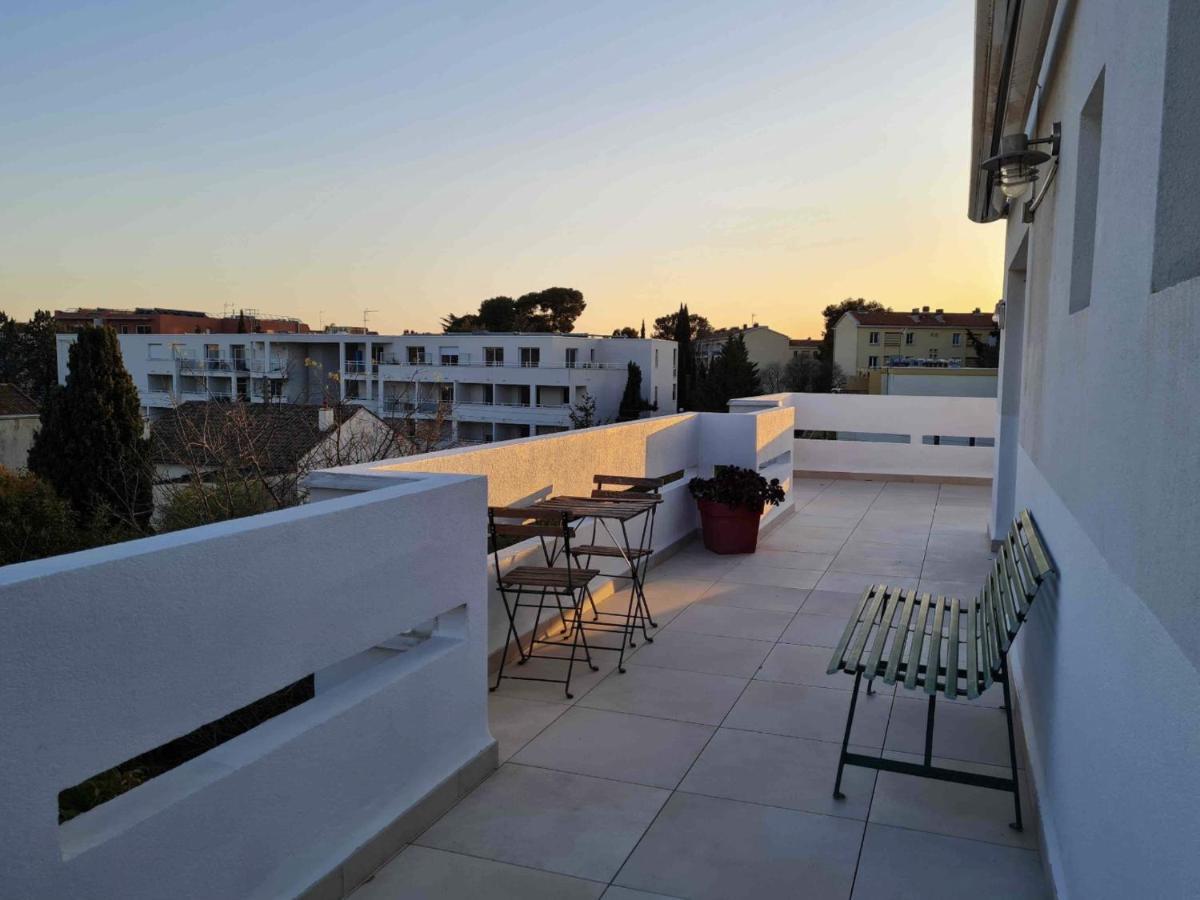 Apartament Duplex Toit Terrasse Vue Panoramique Montpellier Zewnętrze zdjęcie